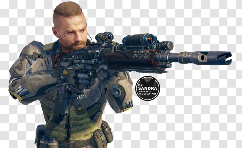 Call Of Duty: Black Ops III 4 PlayStation - Watercolor - Duty Transparent PNG