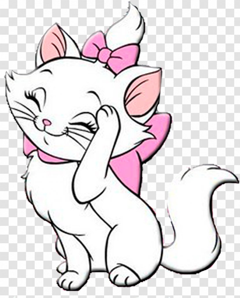 Cheshire Cat Marie Kitten - Carnivoran Transparent PNG