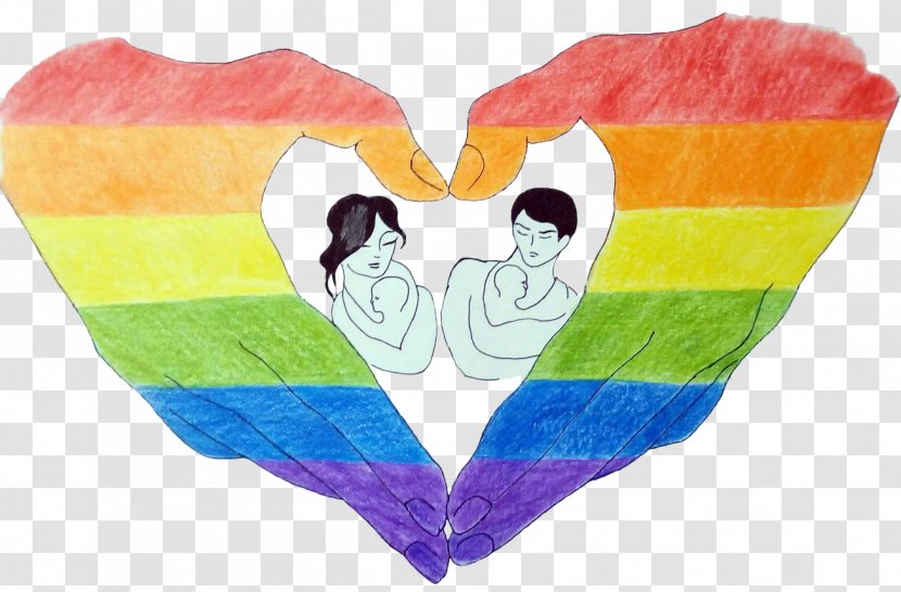 LGBT Rights In Ukraine Voluntary Association Organization Heart - Watercolor - Lgbt Logo Transparent PNG