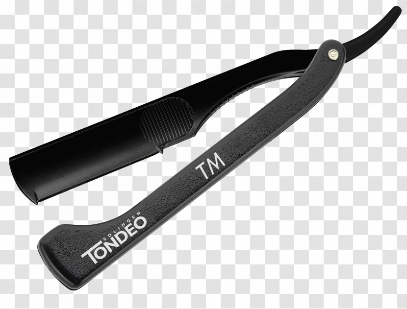 TONDEO Solingen Straight Razor Blade Shaving - Knife Transparent PNG