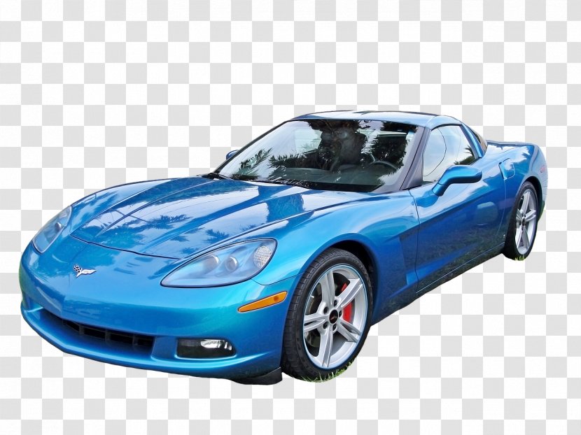 2019 Chevrolet Corvette Convertible Sports Car Impala - Brand - Blue Transparent PNG