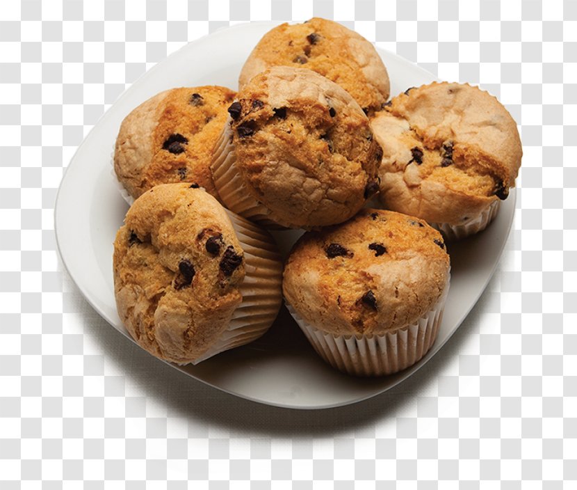 Muffin Buffet Breakfast Vegetarian Cuisine Chocolate Chip - Ingredient Transparent PNG