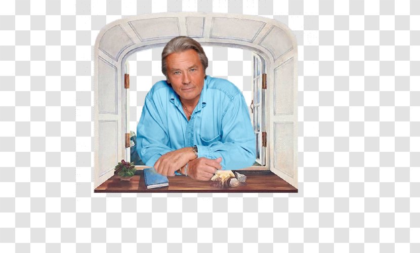 Alain Delon - Window Transparent PNG