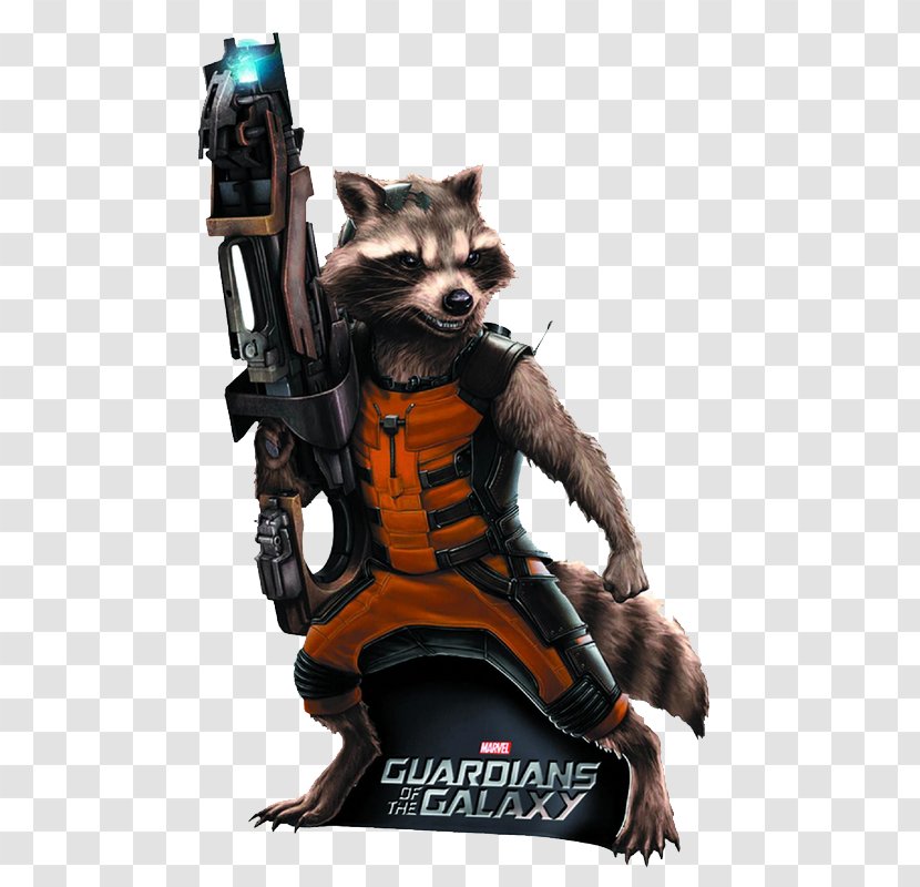 Rocket Raccoon Groot Drax The Destroyer Star-Lord Gamora - Guardians Of Galaxy Vol 2 Transparent PNG