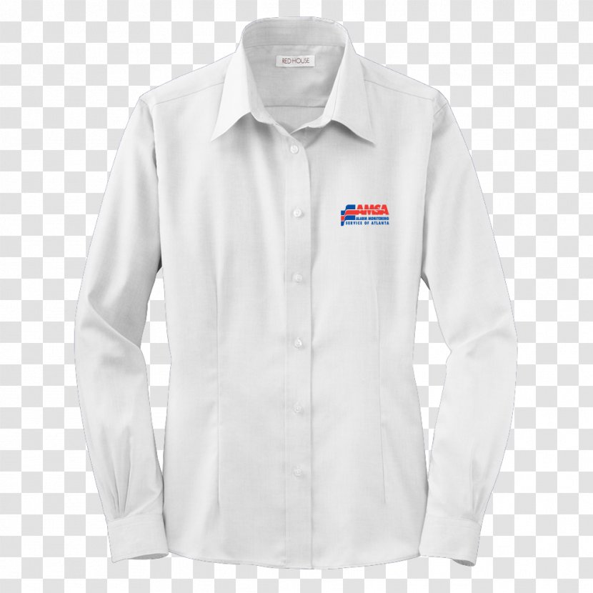 Long-sleeved T-shirt Dress Shirt Clothing - White Transparent PNG
