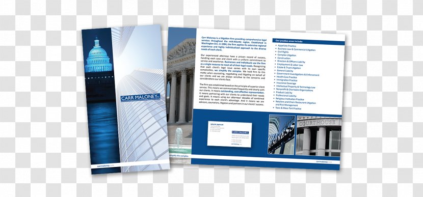 Brand Brochure - Carr Law Group Pa Transparent PNG