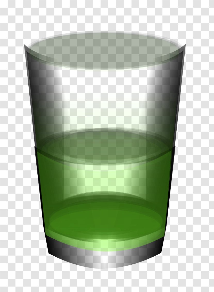Glass Cup Clip Art - Cylinder - Watercolour Transparent PNG