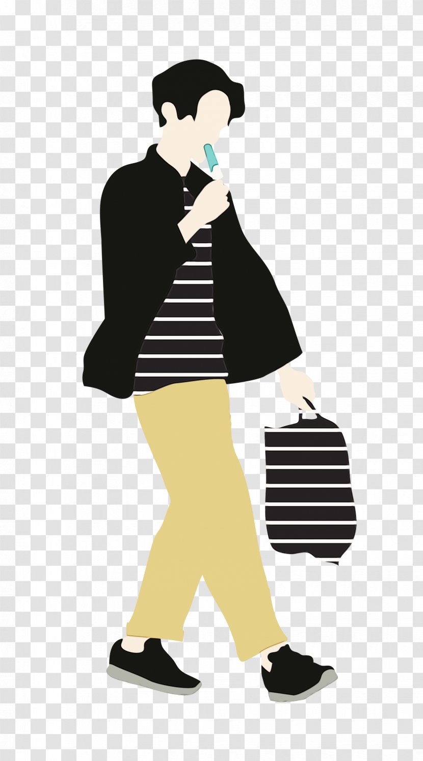 Watercolor Drawing - Paint - Style Gentleman Transparent PNG