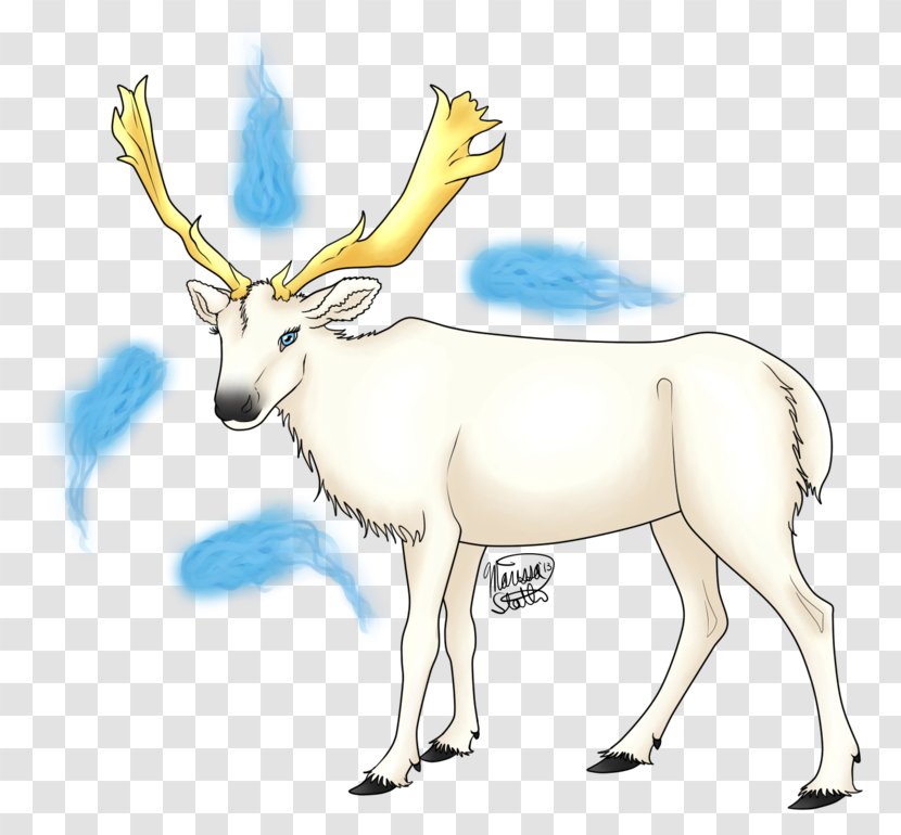 Reindeer Elk Antelope Pack Animal Cattle Transparent PNG