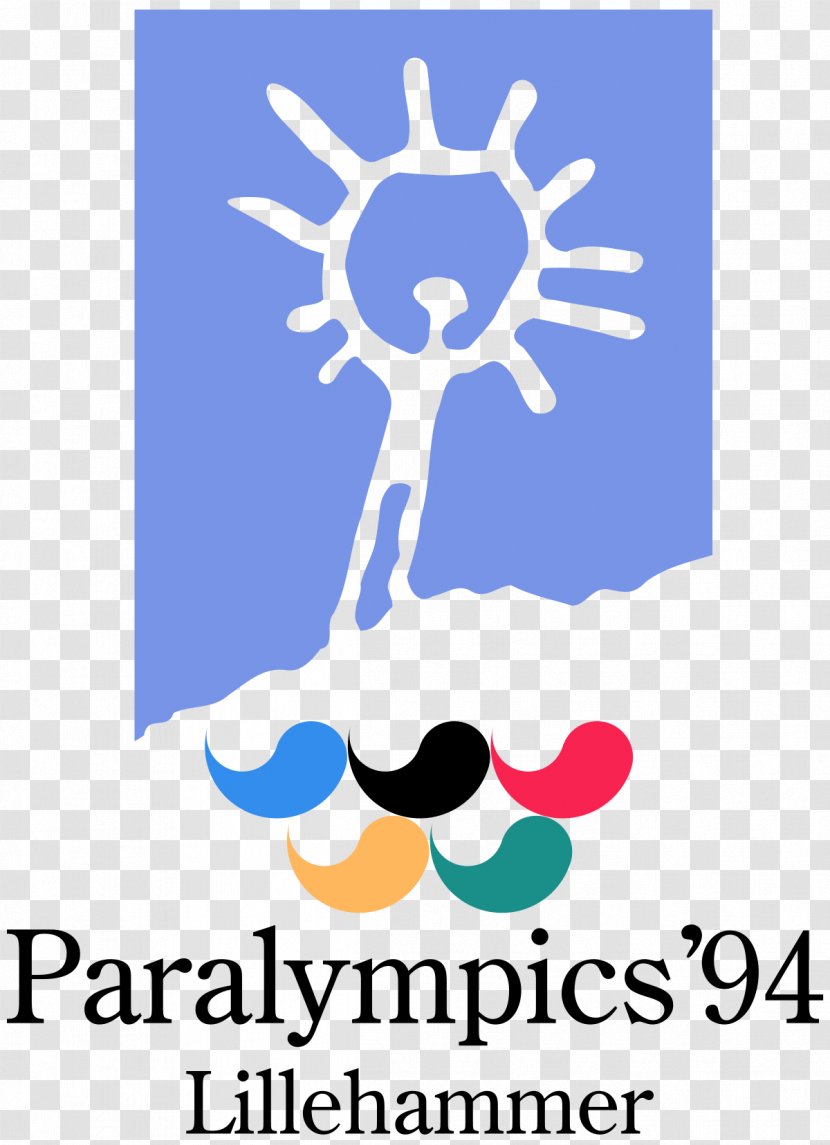 1994 Winter Olympics Clip Art Brand Logo Graphic Design - Behavior - Paralympic Sports Transparent PNG