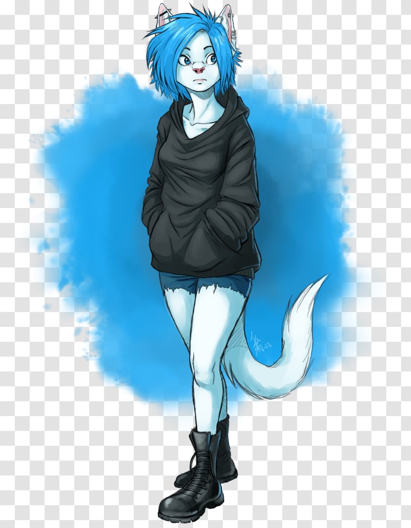 Furry Fandom Artist Drawing Lilith - Heart - Wearing Headphones Transparent PNG