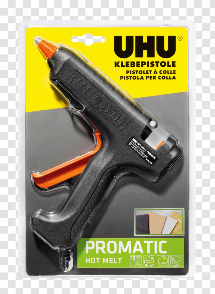 Tool Hot-melt Adhesive Heißklebepistole UHU - Hotmelt - Glue Gun Transparent PNG
