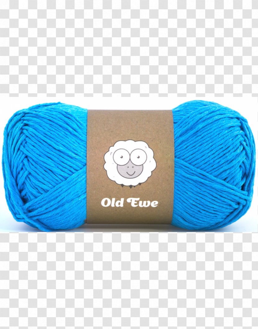 Turquoise Wool - Cotton Yarn Transparent PNG