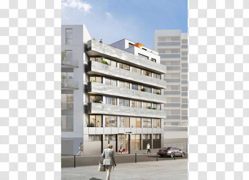 Rue De Crimée Apartment Parc Des Buttes Chaumont Real Estate House - Building Transparent PNG