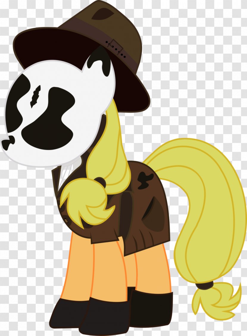 Dog Pony Rorschach Applejack Horse - Deviantart Transparent PNG
