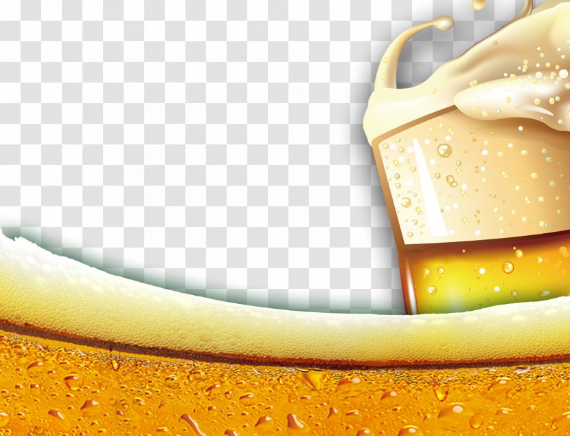 Beer Head Icon - Yellow Transparent PNG