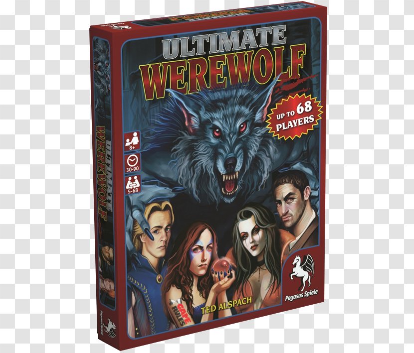 Ultimate Werewolf Mafia The Werewolves Of Millers Hollow Board Game - Film Transparent PNG