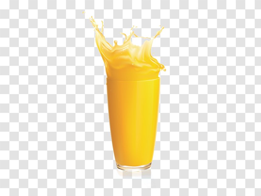 Orange Juice Drink Harvey Wallbanger Non-alcoholic Highball - Food - Glass Transparent PNG