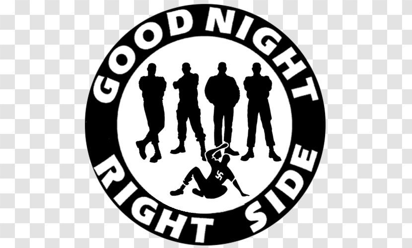 T-shirt Anti-fascism Good Night White Pride Antifa Hooligans - Text - Evening Transparent PNG