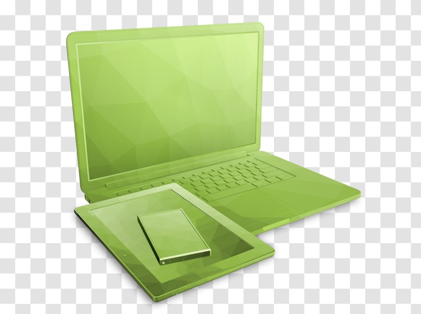 Laptop Product Design Green Transparent PNG