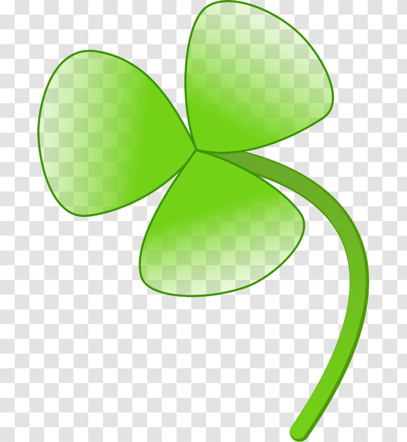 Green Leaf Clip Art Plant Symbol - Clover Transparent PNG