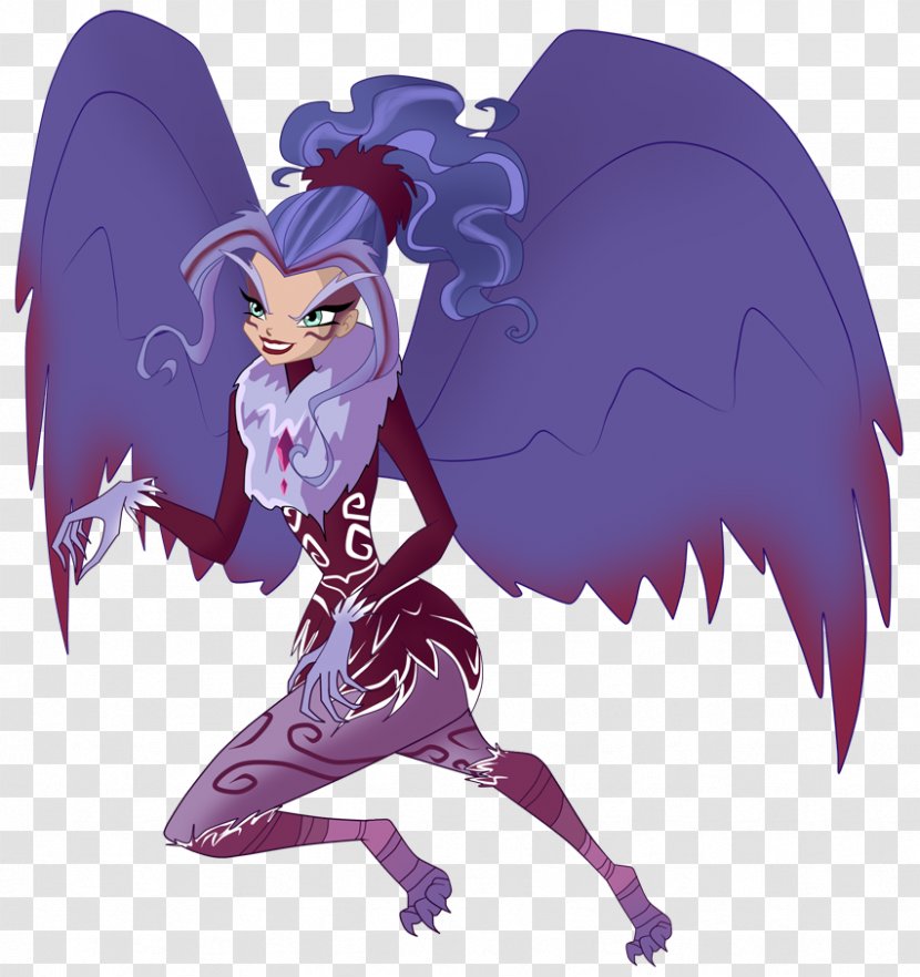 Demon Cartoon Purple Legendary Creature - Heart - Stormy Transparent PNG
