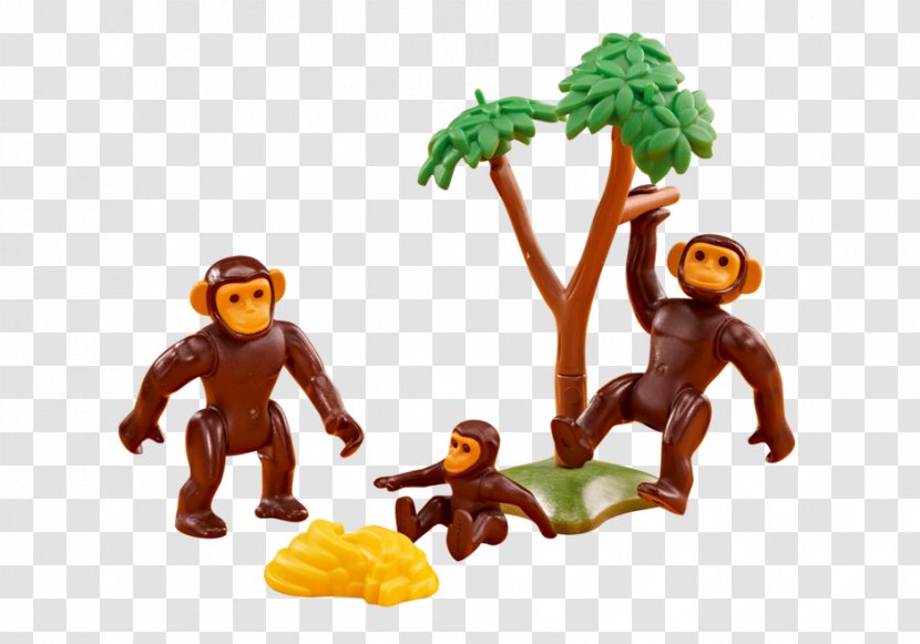 Monkey The Chimpanzee Family Book Primate Playmobil Transparent PNG