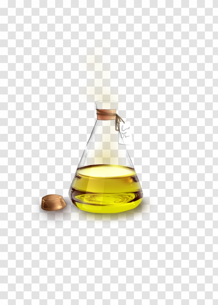 Soybean Oil Glass Bottle Liquid Transparent PNG