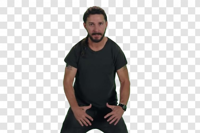 YouTube Just Do It Musician Actor - T Shirt - Shia Labeouf Transparent PNG