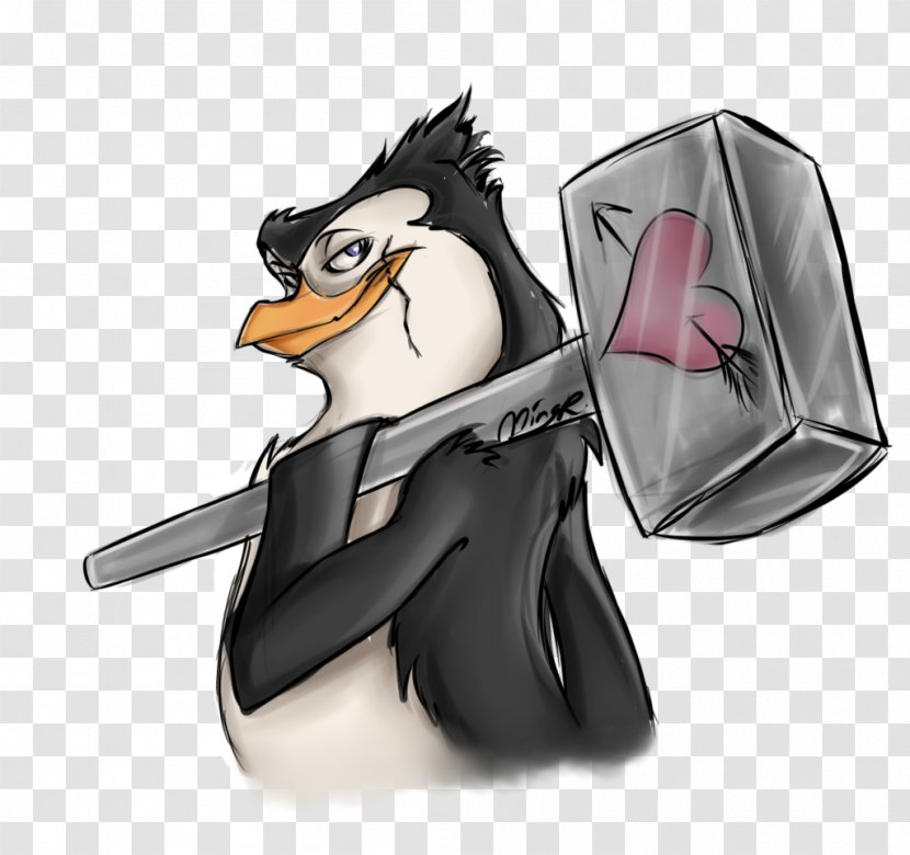 Penguin Character Beak - Fictional Transparent PNG