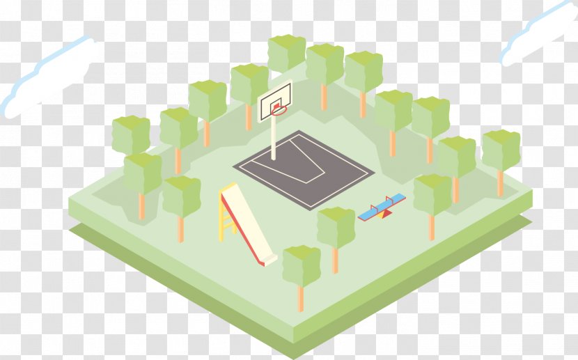 3D Computer Graphics Adobe Illustrator Download - Grass - Vector Hand-drawn Stereoscopic Playground Transparent PNG