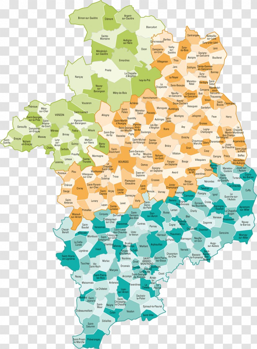 Aubinges Indre Eure-et-Loir Cher Departments Of France - Saintamandmontrond Transparent PNG