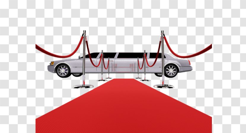 Red Carpet Limousine - Model Car Transparent PNG