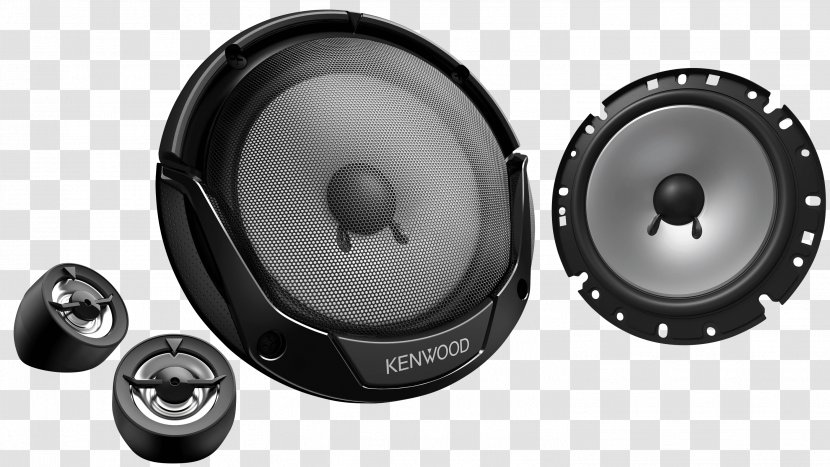 Loudspeaker Kenwood KFC-E715P 300Watts 2way Component Speaker Tweeter Vehicle Audio - Woofer - Car System Transparent PNG
