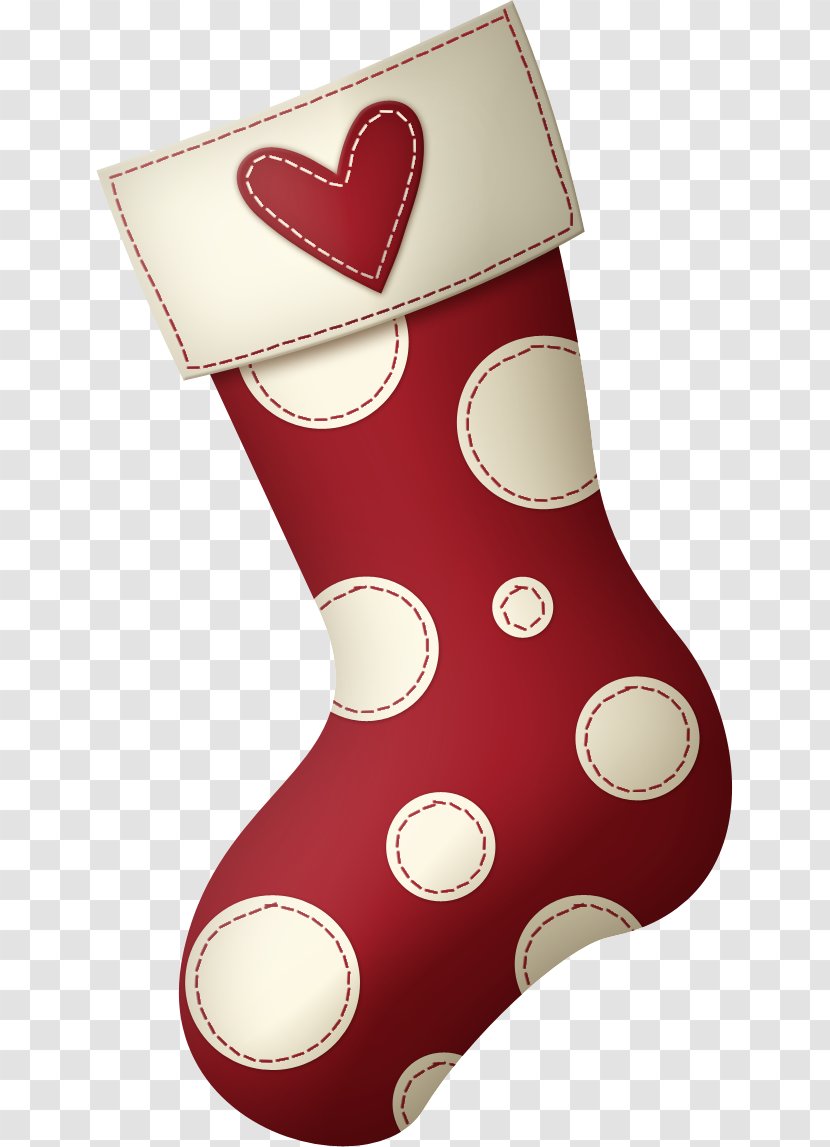 Santa Claus Christmas Stockings Sock Boot Transparent PNG