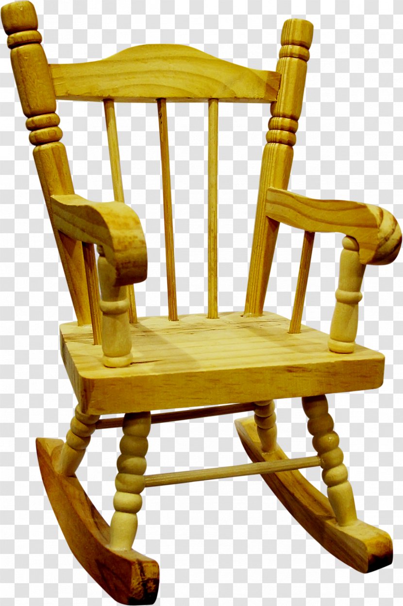Rocking Chairs Furniture Raster Graphics Clip Art - Photography - Wooden Chair Transparent PNG