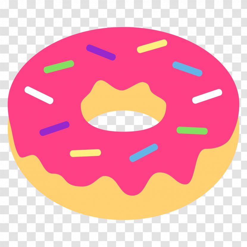 Donuts Emoji Luther Burger Text Messaging Custard Transparent PNG