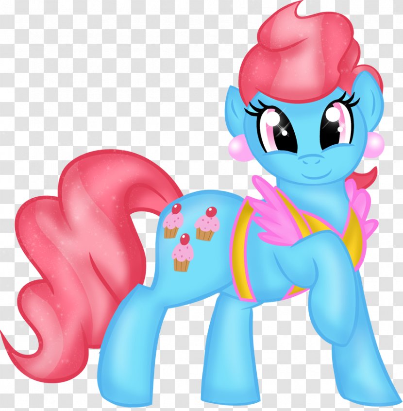 Mrs. Cup Cake Pony Cupcake Pinkie Pie Twilight Sparkle - Cartoon Transparent PNG