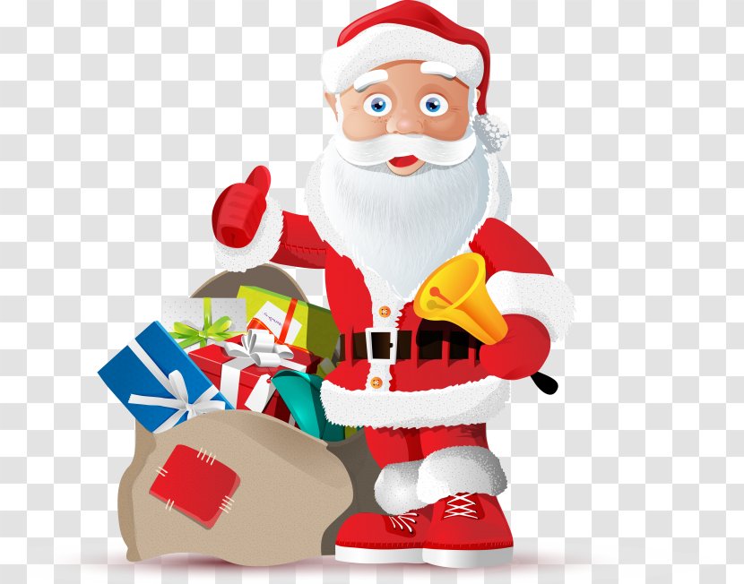 Christmas Ornament Santa Claus - Holiday Transparent PNG