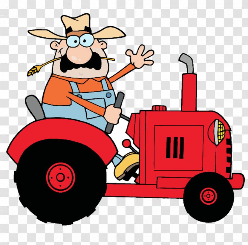 Farmer Tractor Agriculture Transparent PNG