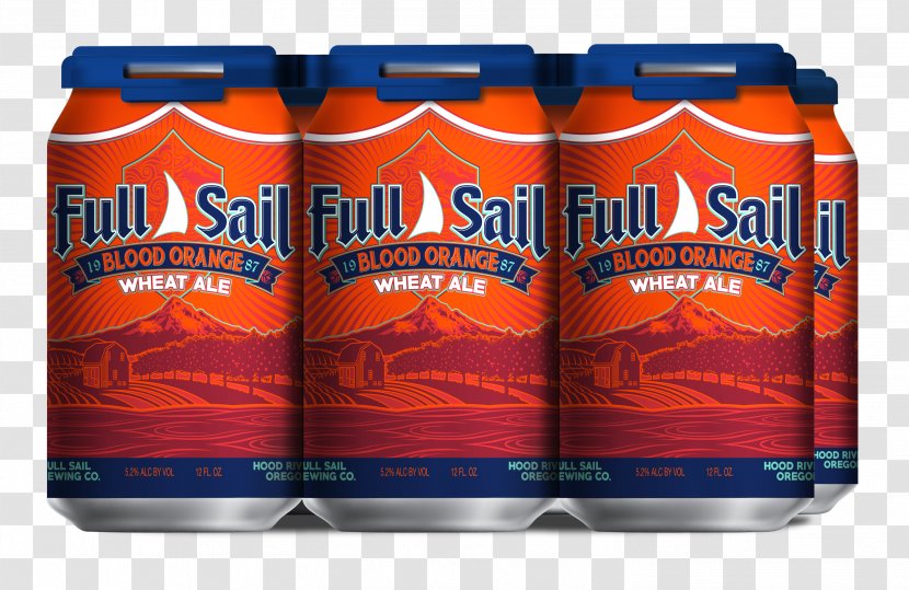 Orange Soft Drink Wheat Beer India Pale Ale Full Sail Brewing Company Transparent PNG