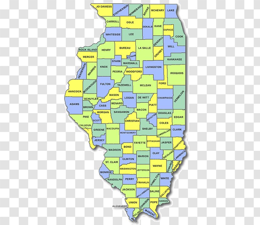 St. Clair County, Illinois Woodford Jersey Cook Kane - Area - Map Transparent PNG