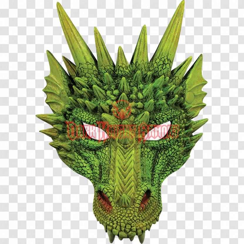 Dragon Adult Moving Jaw Mask Halloween Costume Clothing - Watercolor Transparent PNG