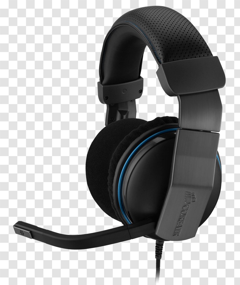Corsair Vengeance 1500 CA-9011124-NA Dolby 7.1 USB Gaming Components CORSAIR Headset Surround Sound - Headphones Transparent PNG