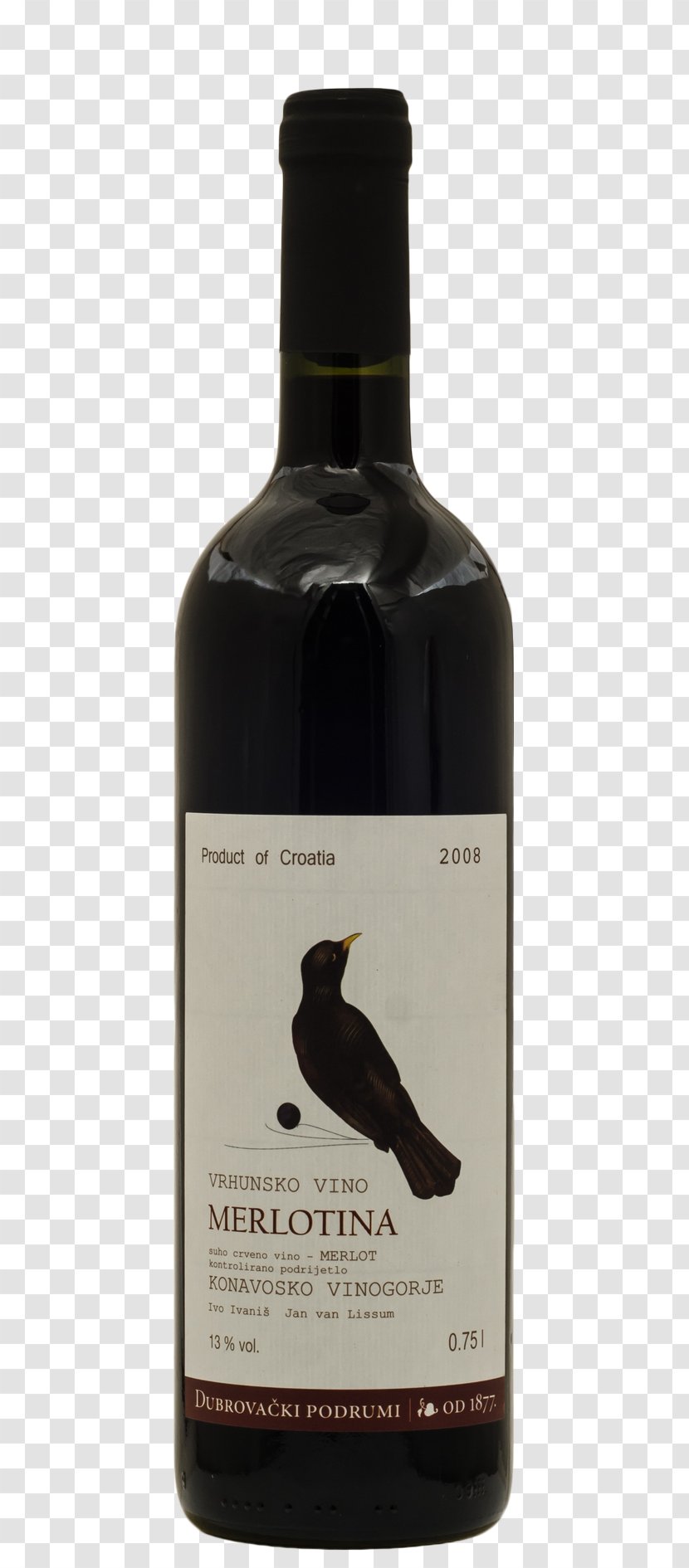 Cabernet Sauvignon Red Wine Blanc Barbaresco - Bottle - Merlot Es Transparent PNG