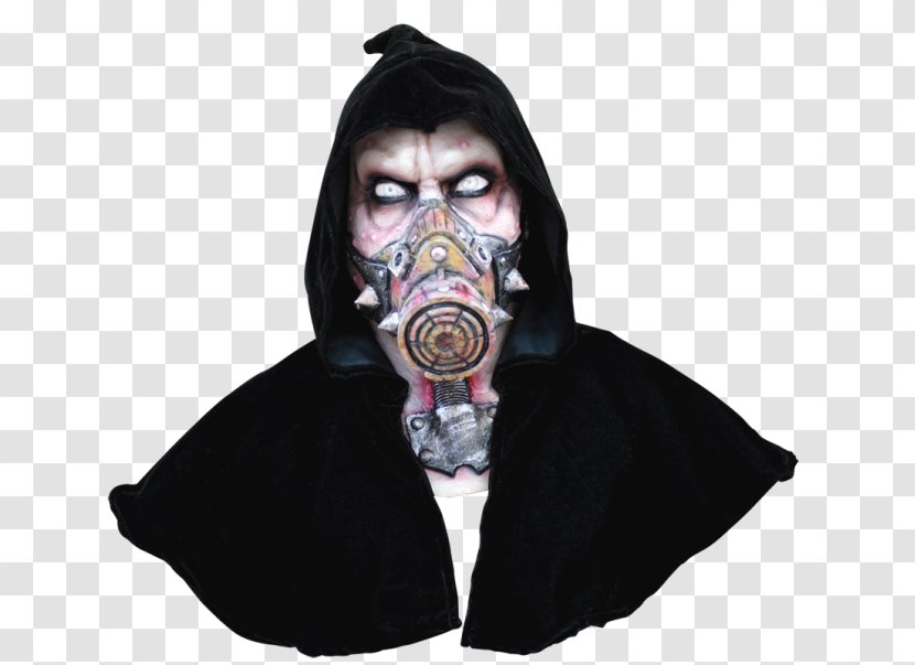 Latex Mask Clothing Costume Gas - Watercolor Transparent PNG