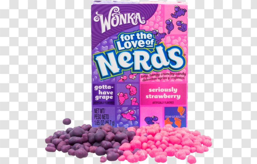 Lollipop Rock Candy Nerds The Willy Wonka Company - Hard Transparent PNG