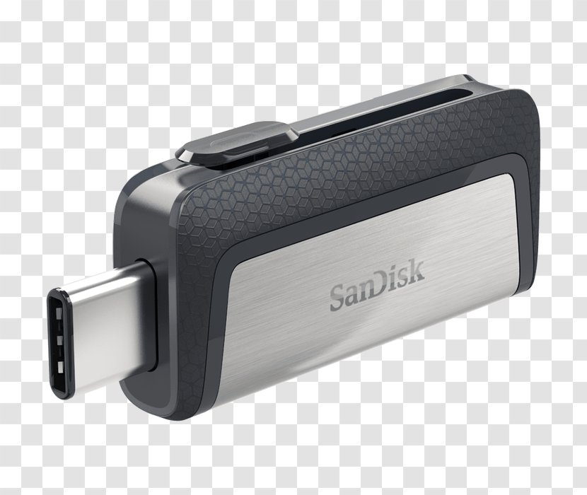 SanDisk Ultra Dual Drive USB Type-C Flash Drives 3.0 USB-C - Usb Transparent PNG