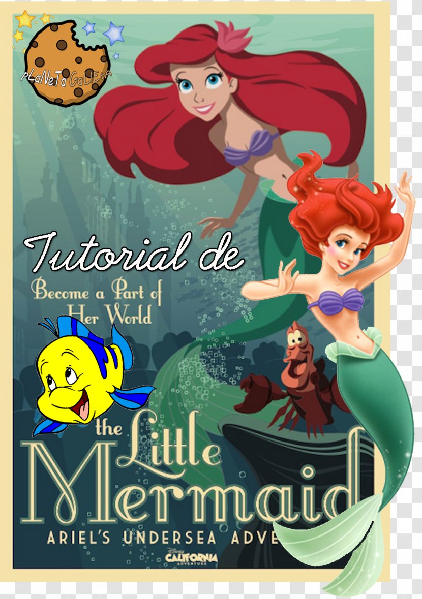 Disney California Adventure Ariel The Little Mermaid Walt World Disneyland - Amusement Park Transparent PNG