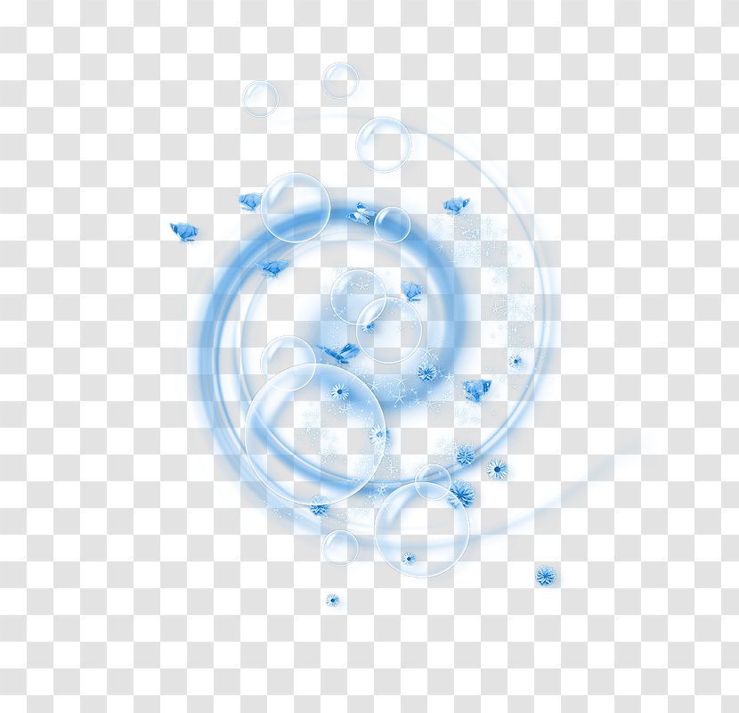 Centerblog Product Design Water Image Woman - Sky - Blue Swirl Transparent PNG